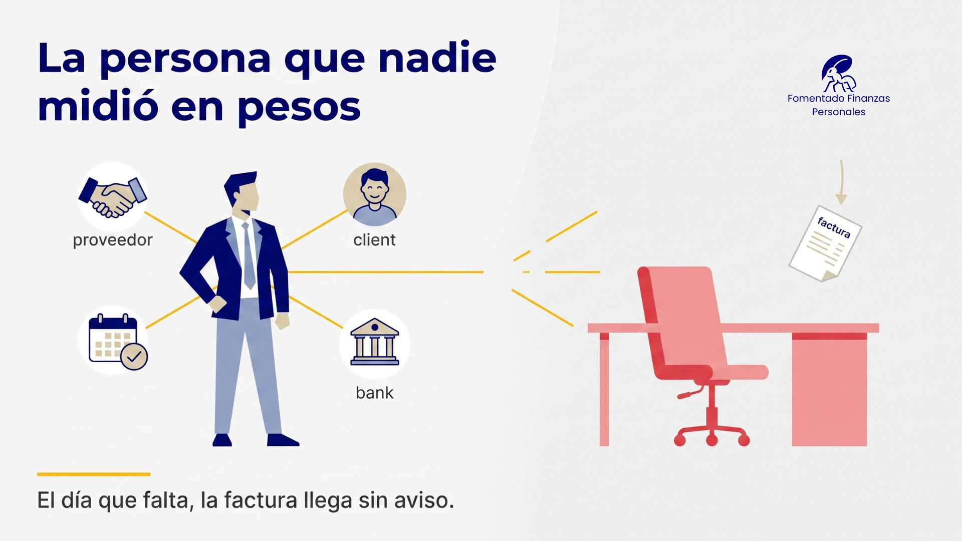 La persona que nadie midió en pesos